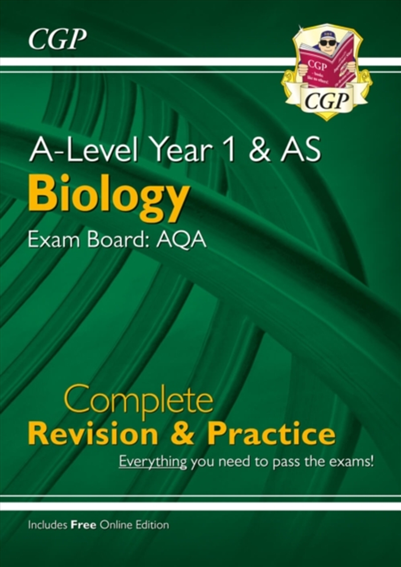 A-Level Biology: Aqa Year 1 & As Complete Revision & Practice With Online Edition/Product Detail/Education & Textbooks