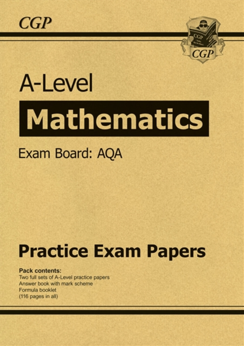A-Level Maths Aqa Practice Papers/Product Detail/Maths