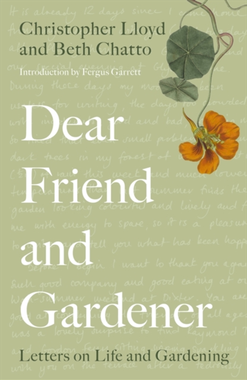 Dear Friend And Gardener : Letters On Life And Gardening/Product Detail/Gardening