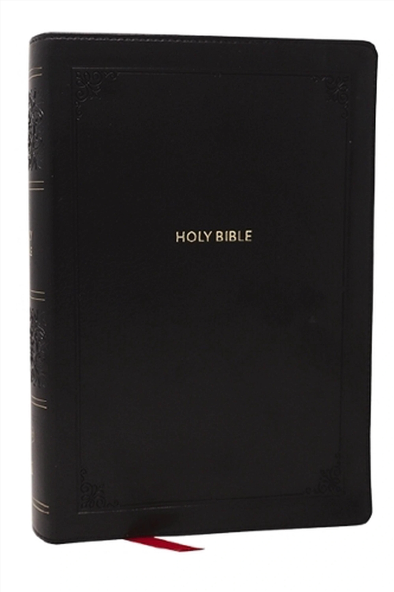 Kjv Giant Print End-Of-Verse Reference Bible, Black Leathersoft, Red Letter, Comfort Print/Product Detail/Religion & Beliefs