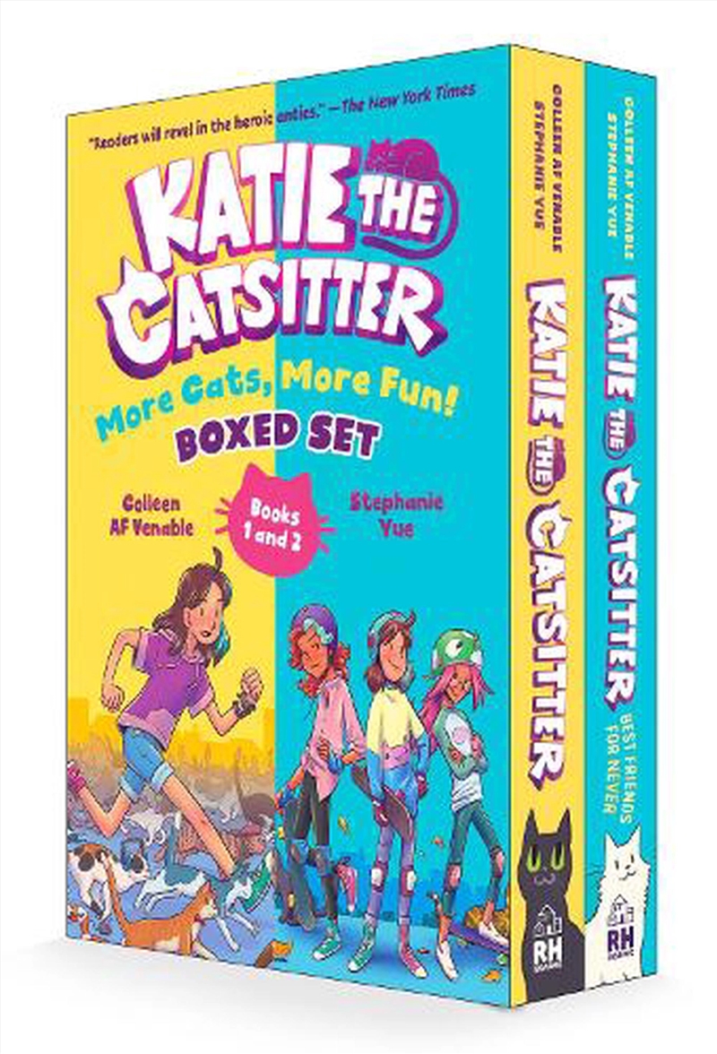 Katie The Catsitter: More Cats, More Fun! Boxed Set (Books 1 And 2) : (A Graphic Novel Boxed Set)/Product Detail/Childrens Fiction Books