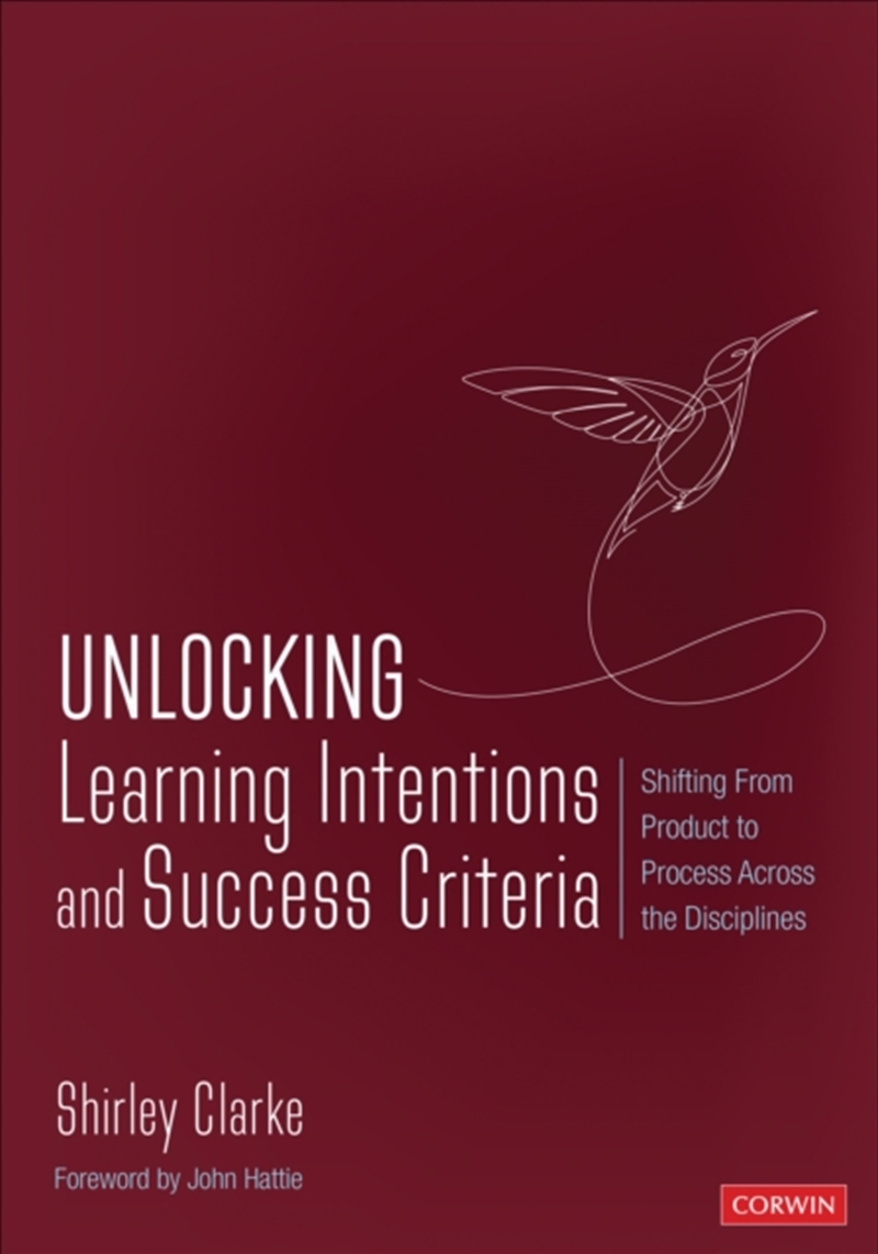 Unlocking: Learning Intentions : Shifting From Product To Process Across The Disciplines/Product Detail/Teaching