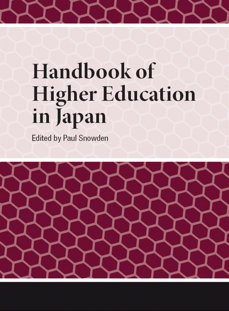 Handbook Of Higher Education In Japan/Product Detail/Teaching