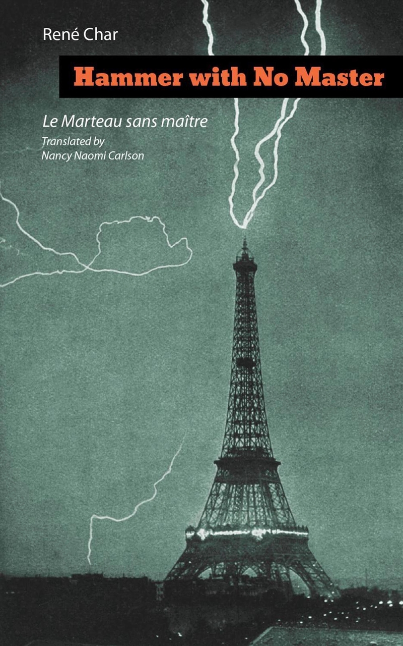 Hammer With No Master : Poems Of Rene Char (French And English Edition)/Product Detail/Literature & Poetry
