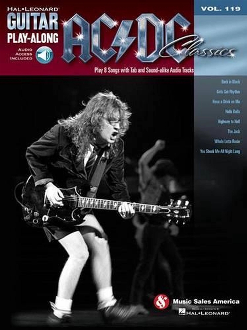 Ac/Dc Classics : Guitar Play-Along Volume 119/Product Detail/Media