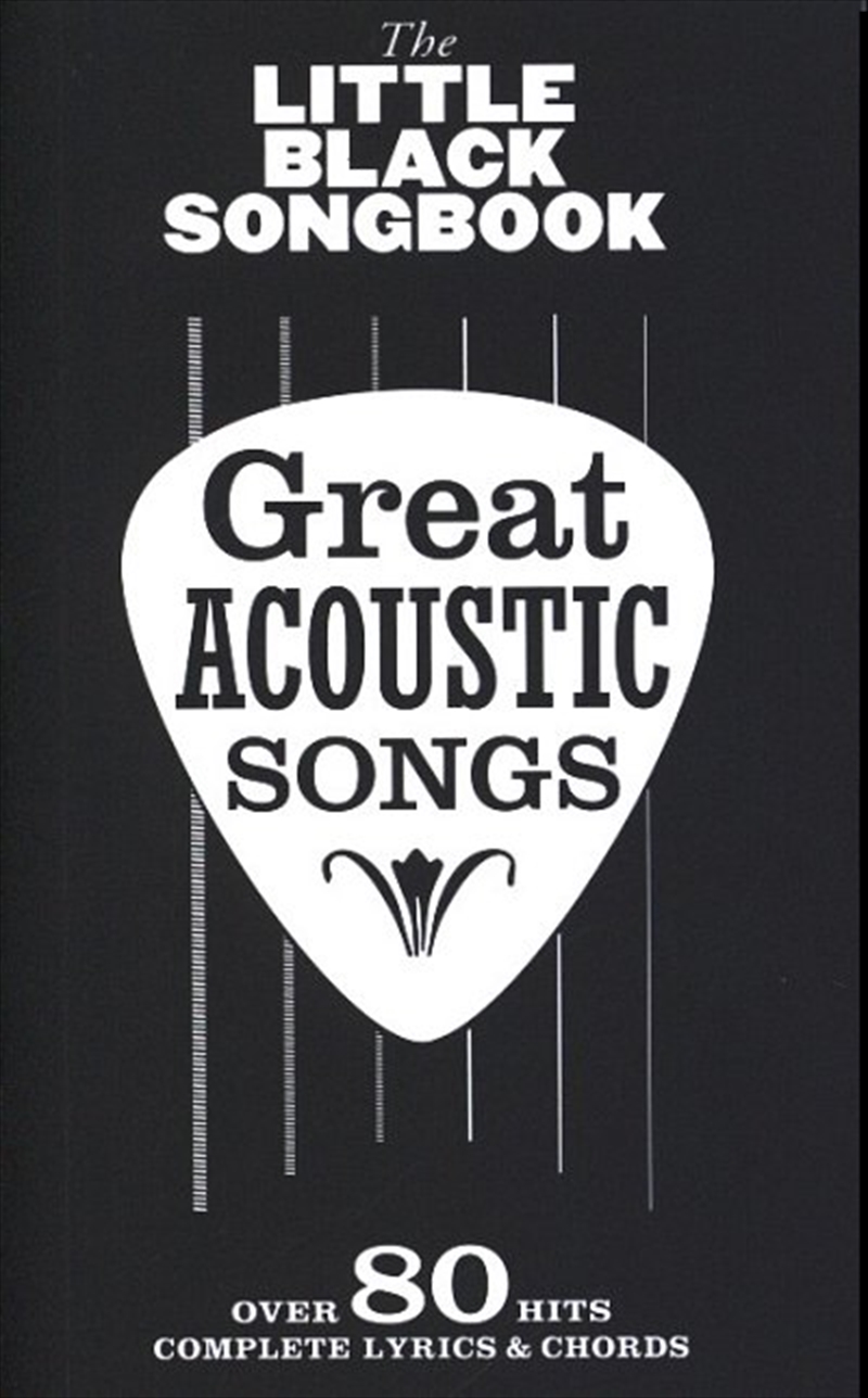 The Little Black Songbook : Great Acoustic Songs/Product Detail/Media