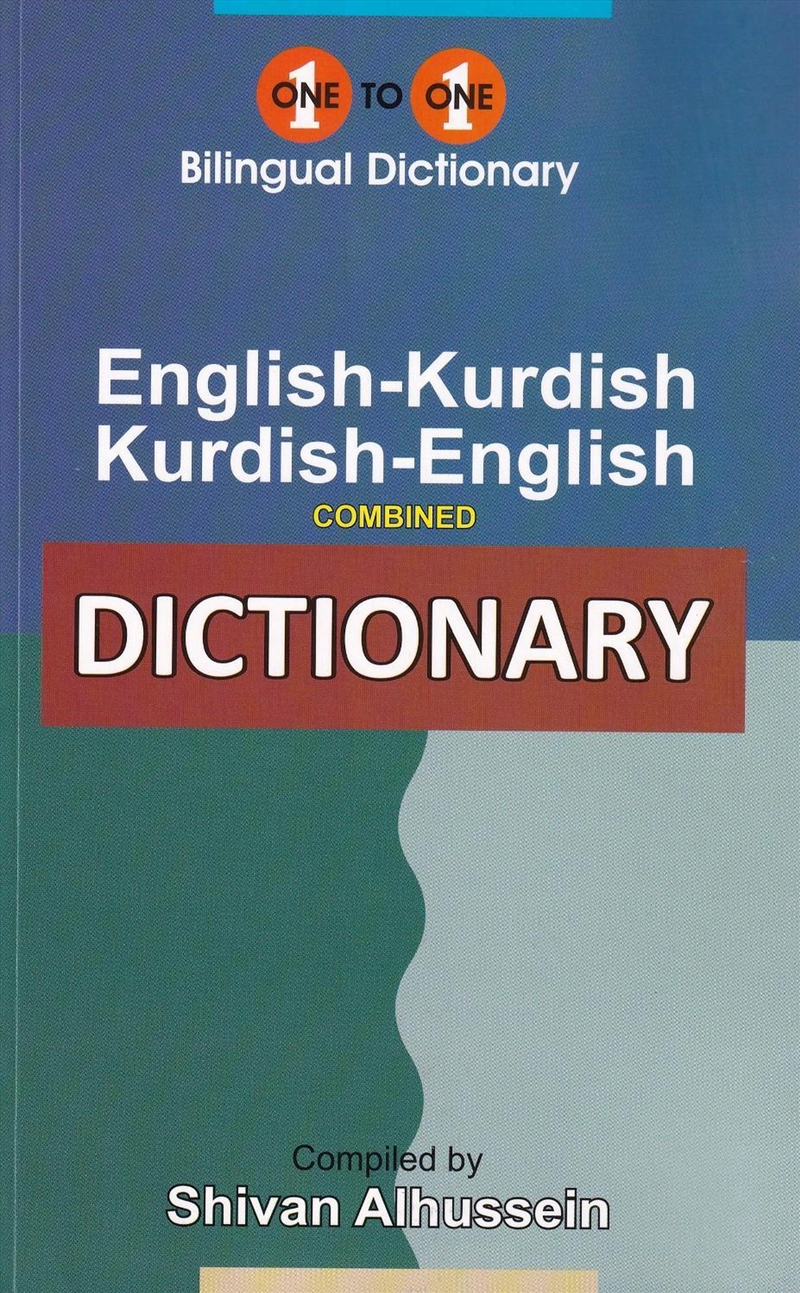 English-Kurdish & Kurdish-English One-To-One Dictionary/Product Detail/Reference & Encylopaedias
