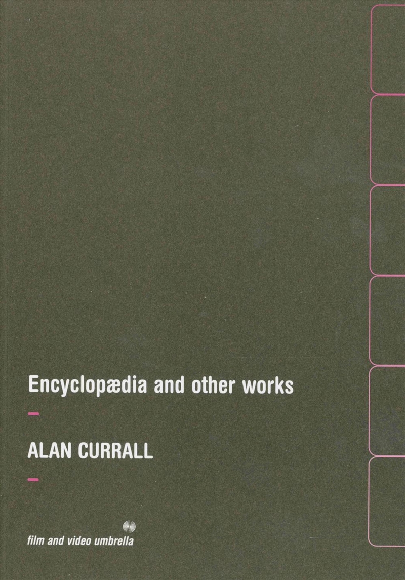 Encyclopaedia And Other Works: Alan Currall/Product Detail/Media