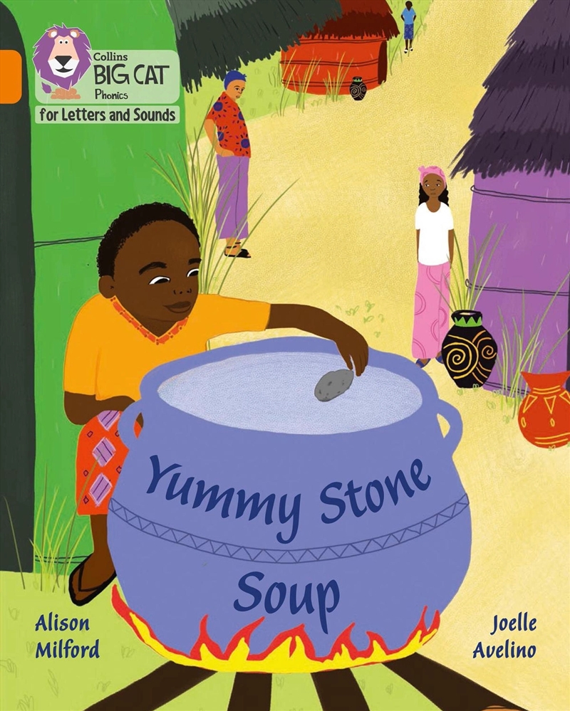 Yummy Stone Soup : Band 06/Orange/Product Detail/Childrens Fiction Books