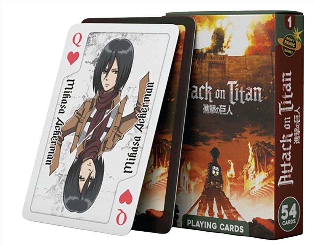 Attack On Titan - Playing Cards/Product Detail/Card Games