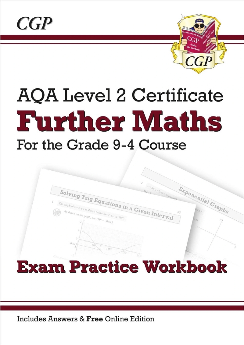 Aqa Level 2 Certificate In Further Maths: Exam Practice Workbook (Includes Answers)/Product Detail/Education & Textbooks