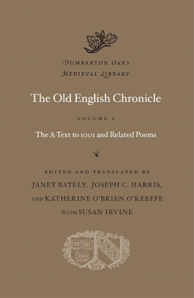 The Old English Chronicle : Volume 1/Product Detail/History