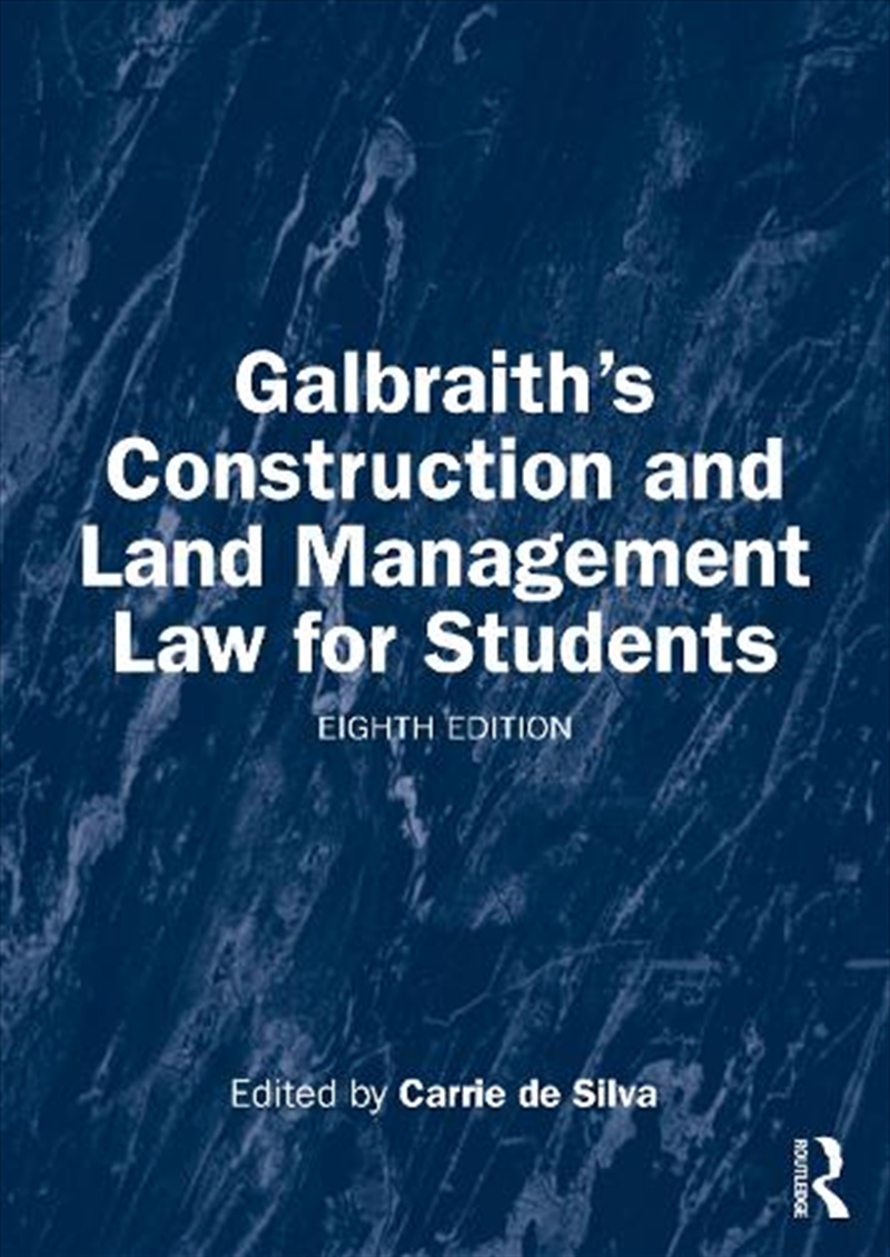 Galbraith's Construction and Land Management Law for Students/Product Detail/Law