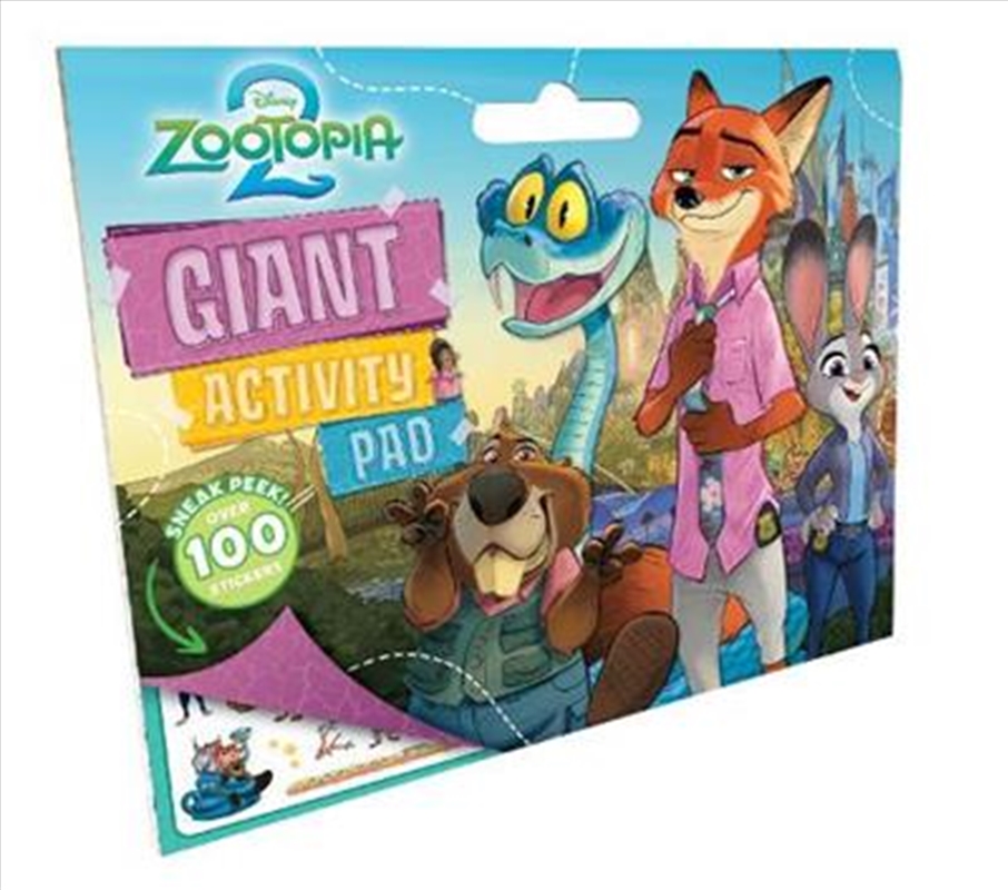 Zootopia 2: Giant Activity Pad/Product Detail/Kids Activity Books