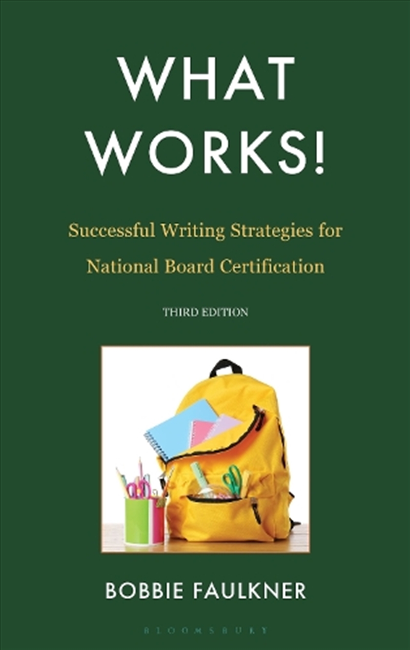 Successful Writing Strategies for National Board Certification/Product Detail/Teaching