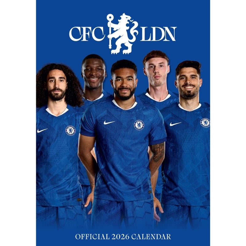 Chelsea FC 2026 A3 Calendar/Product Detail/Calendars & Diaries
