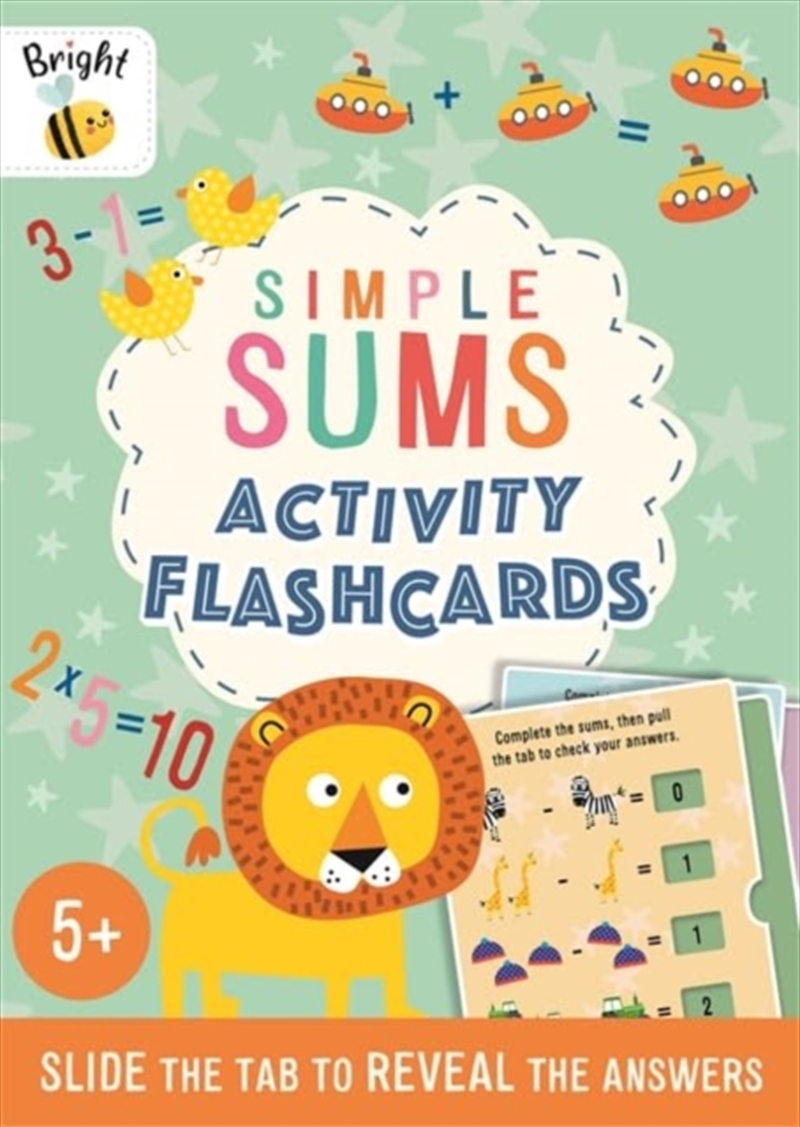 Simple Sums Activity Flashcards/Product Detail/Kids Educational