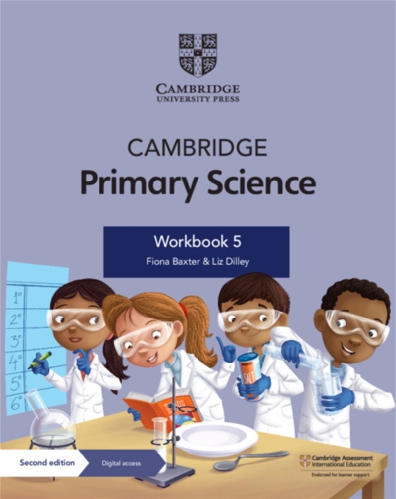 Cambridge Primary Science Workbook 5 With Digital Access (1 Year)/Product Detail/Society & Culture