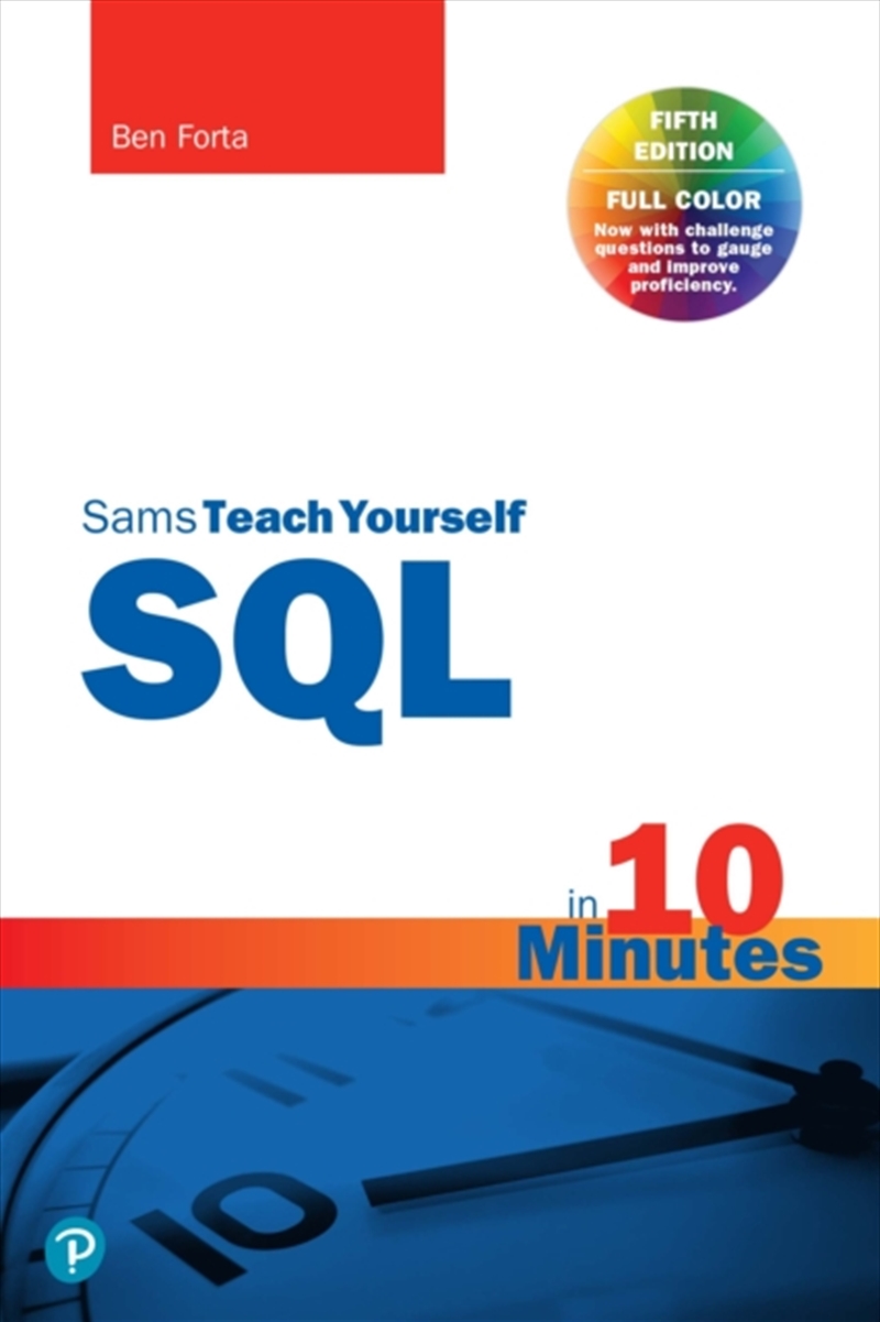 Sql In 10 Minutes A Day, Sams Teach Yourself/Product Detail/Technology & Engineering