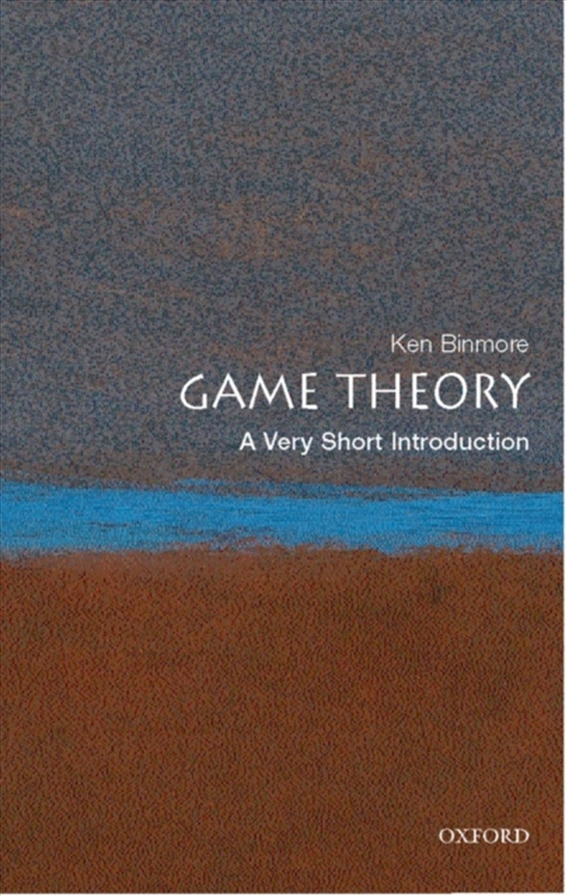 Game Theory : A Very Short Introduction/Product Detail/Science