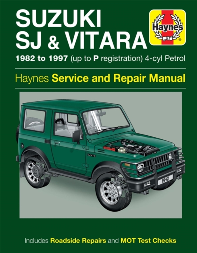 Suzuki Sj Series, Samurai & Vitara (4-Cyl) Petrol (82 - 97) Haynes Repair Manual/Product Detail/Transportation