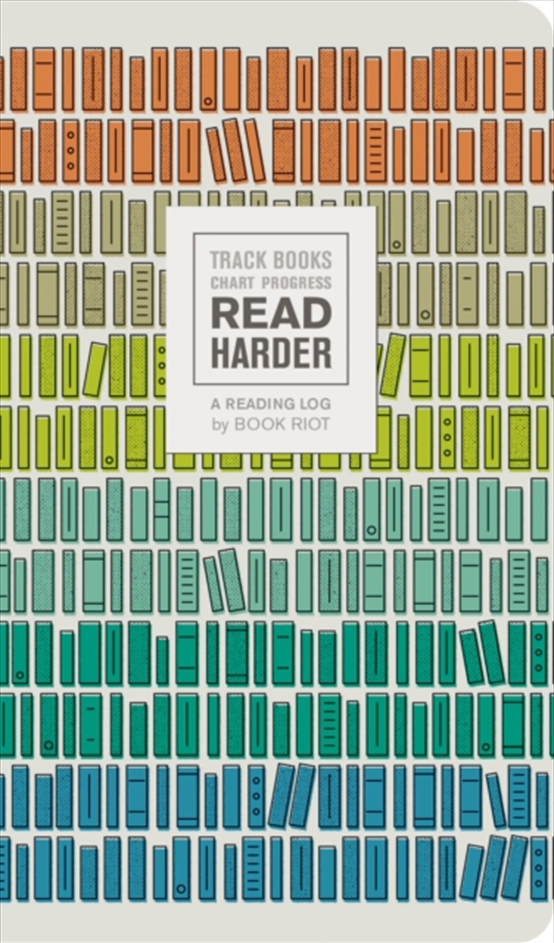 Read Harder (A Reading Log): Track Books, Chart Progress/Product Detail/Stationery