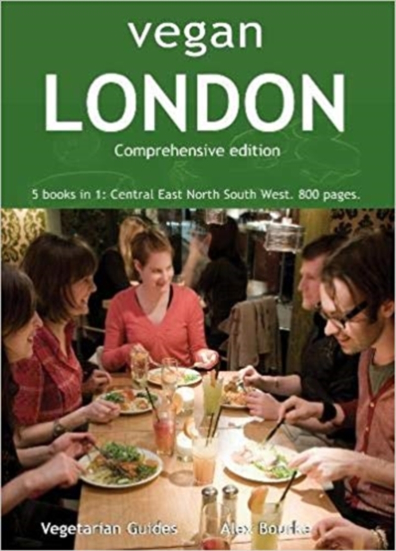Vegan London Complete : 5 Books In 1: Central East North South West. 800 Pages./Product Detail/Travel & Holidays
