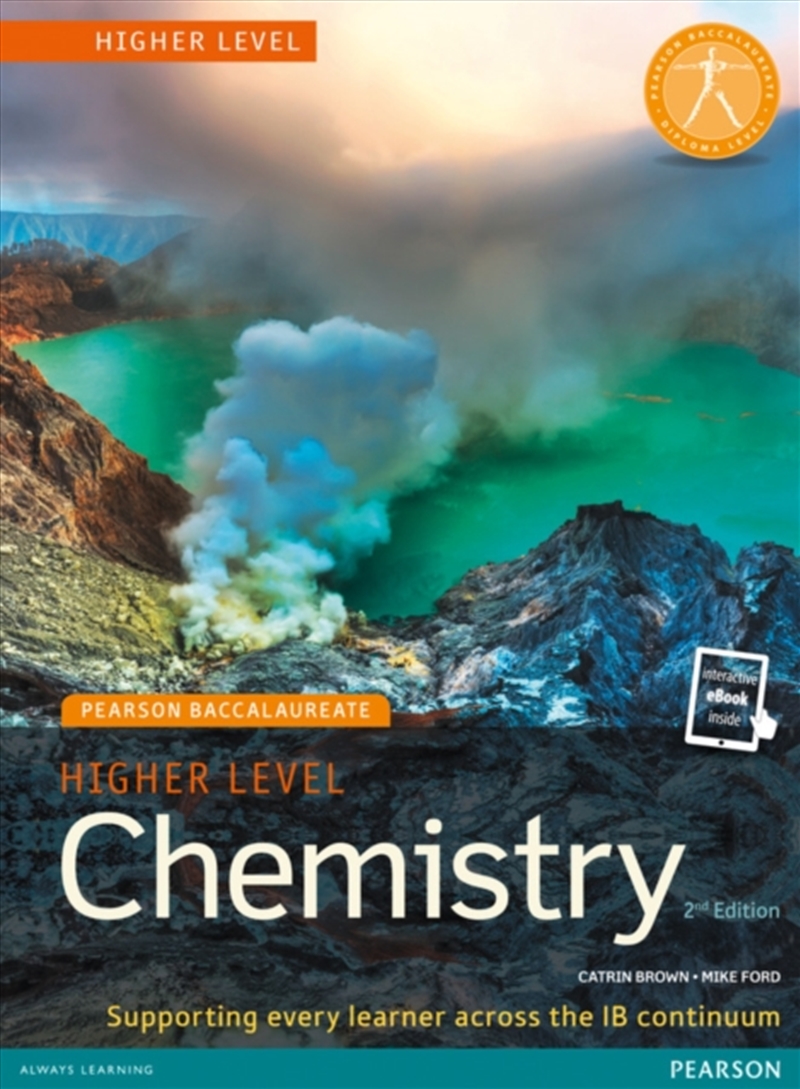Pearson Baccalaureate Chemistry Higher Level 2nd Edition Print And Online Edition For The Ib Diploma/Product Detail/Science