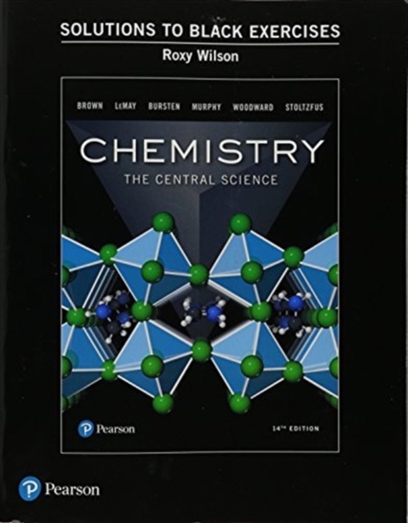Student Solutions Manual (Black Exercises) For Chemistry : The Central Science/Product Detail/Science