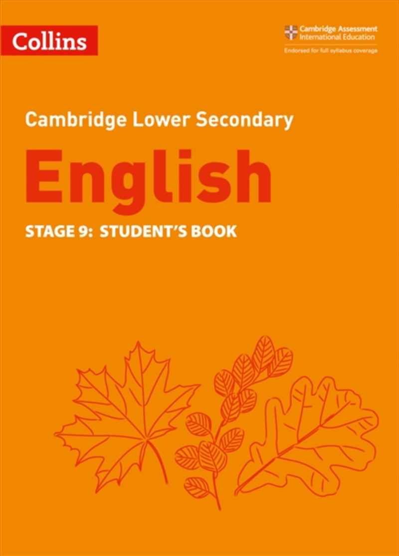 Lower Secondary English Student's Book: Stage 9/Product Detail/English