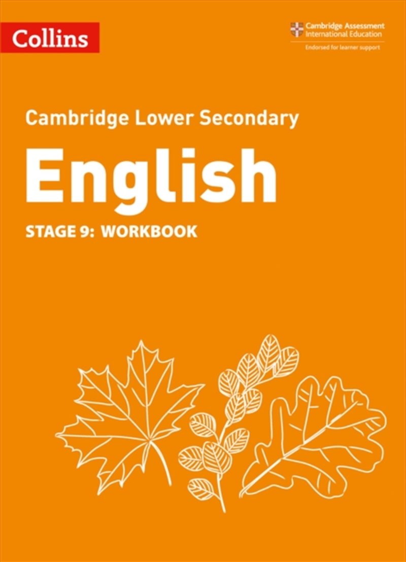 Lower Secondary English Workbook: Stage 9/Product Detail/English