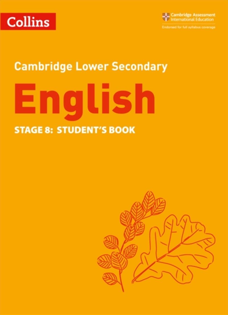 Lower Secondary English Student's Book: Stage 8/Product Detail/English