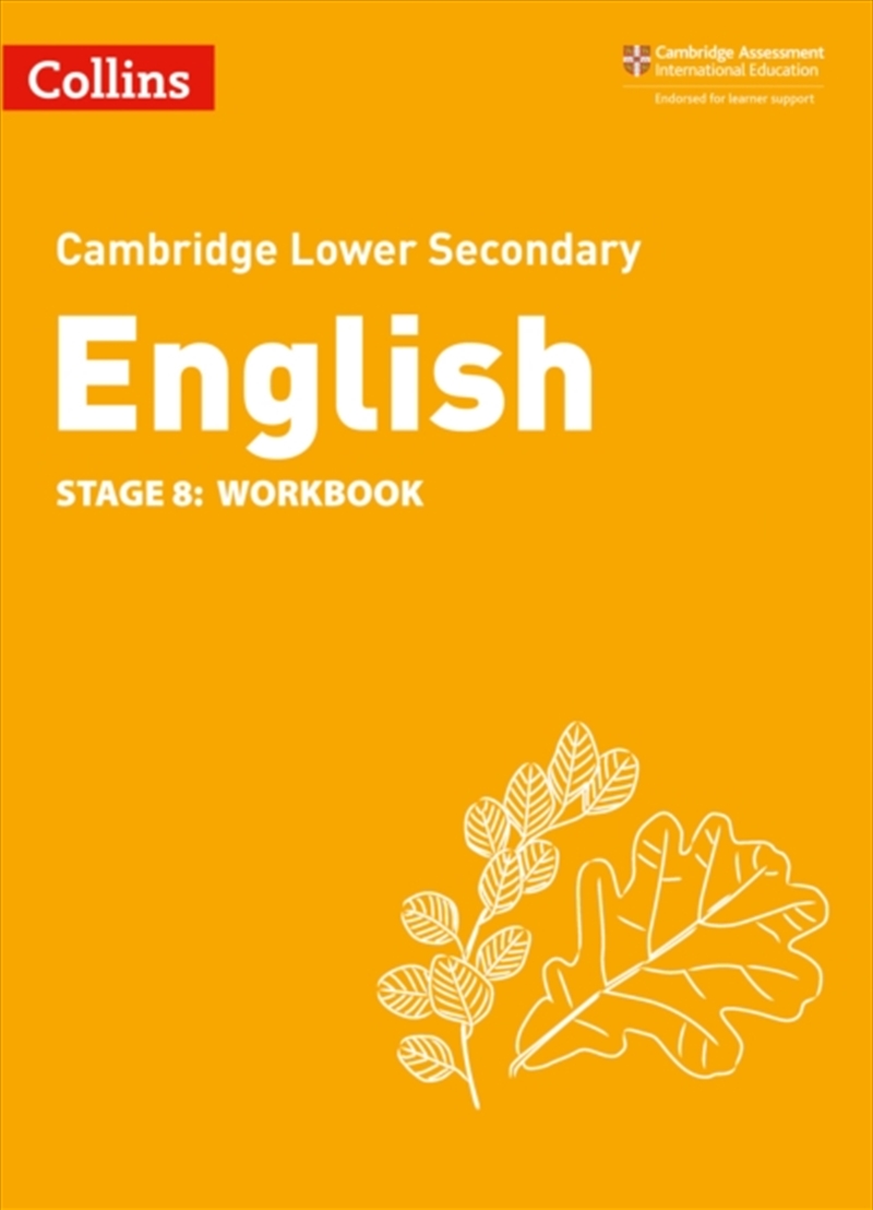 Lower Secondary English Workbook: Stage 8/Product Detail/English