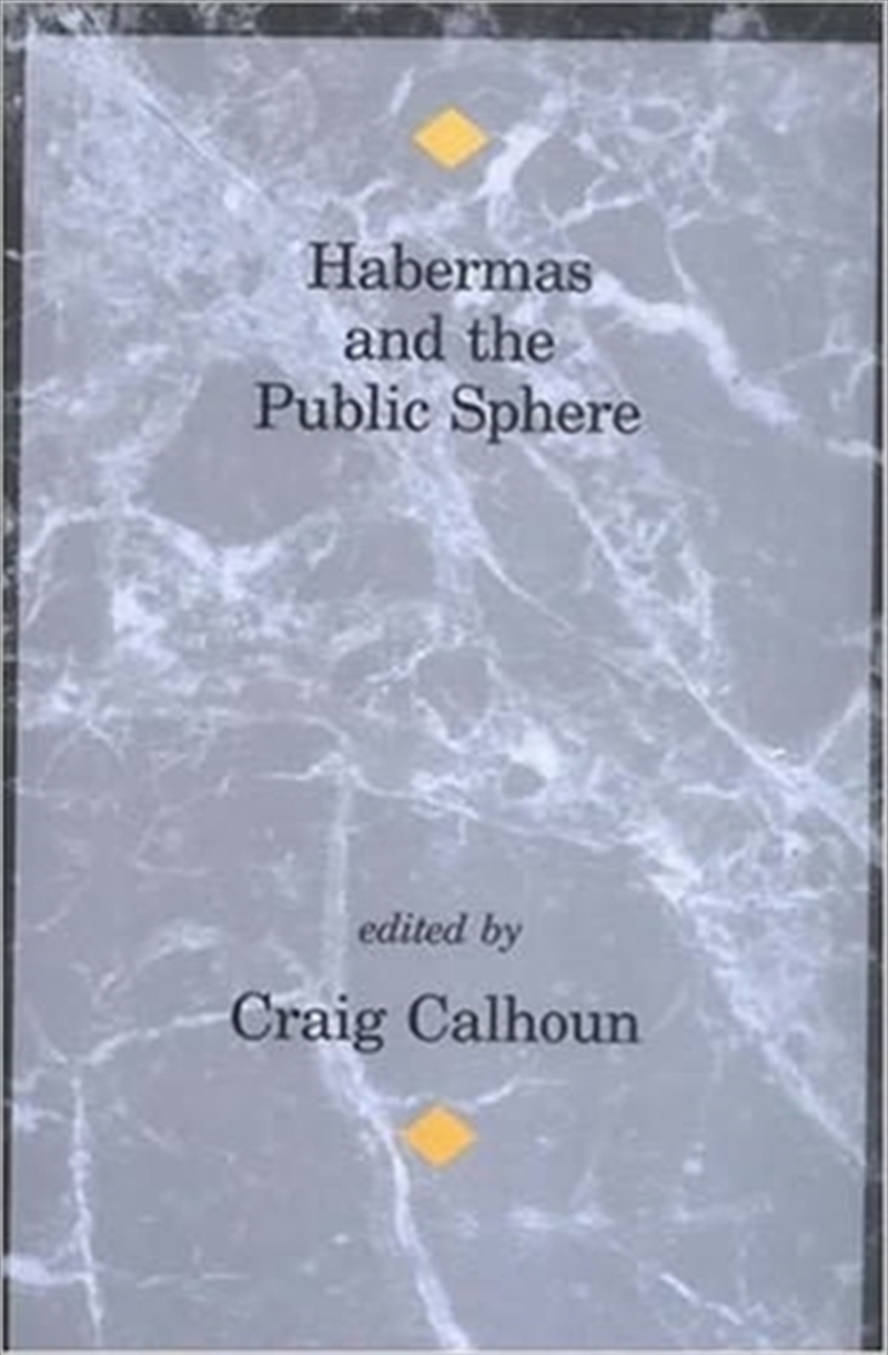 Habermas And The Public Sphere/Product Detail/Society & Culture