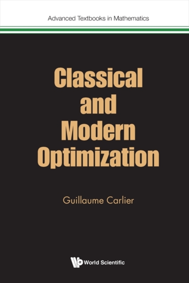 Classical And Modern Optimization/Product Detail/Science