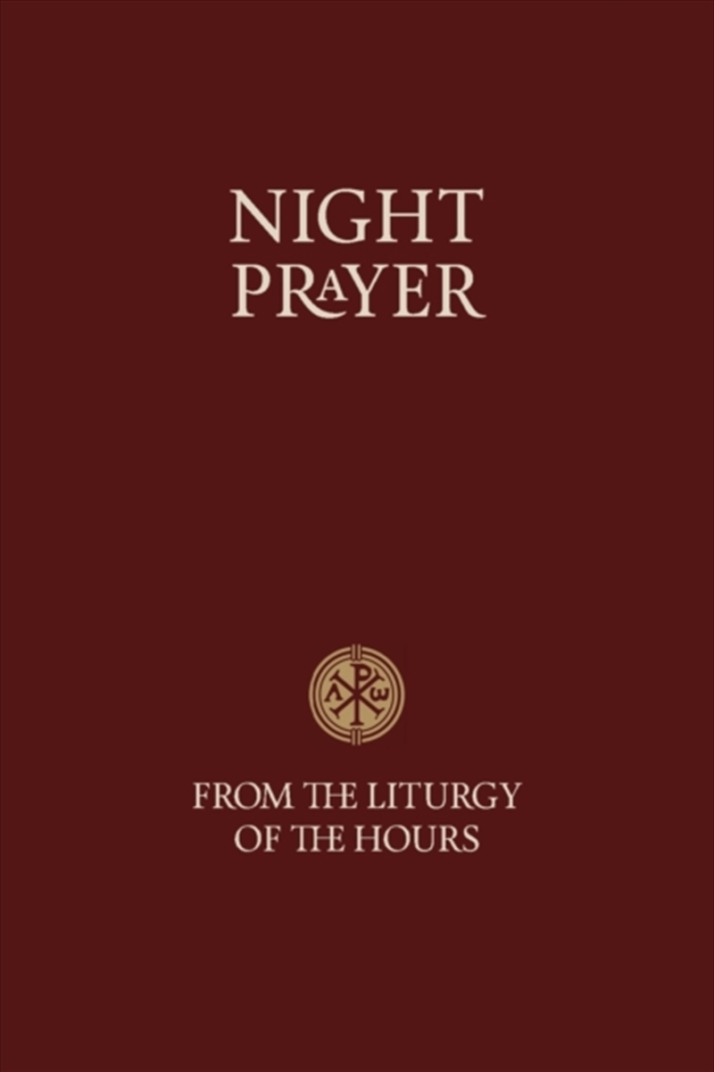 Night Prayer : From The Liturgy Of The Hours/Product Detail/Religion & Beliefs