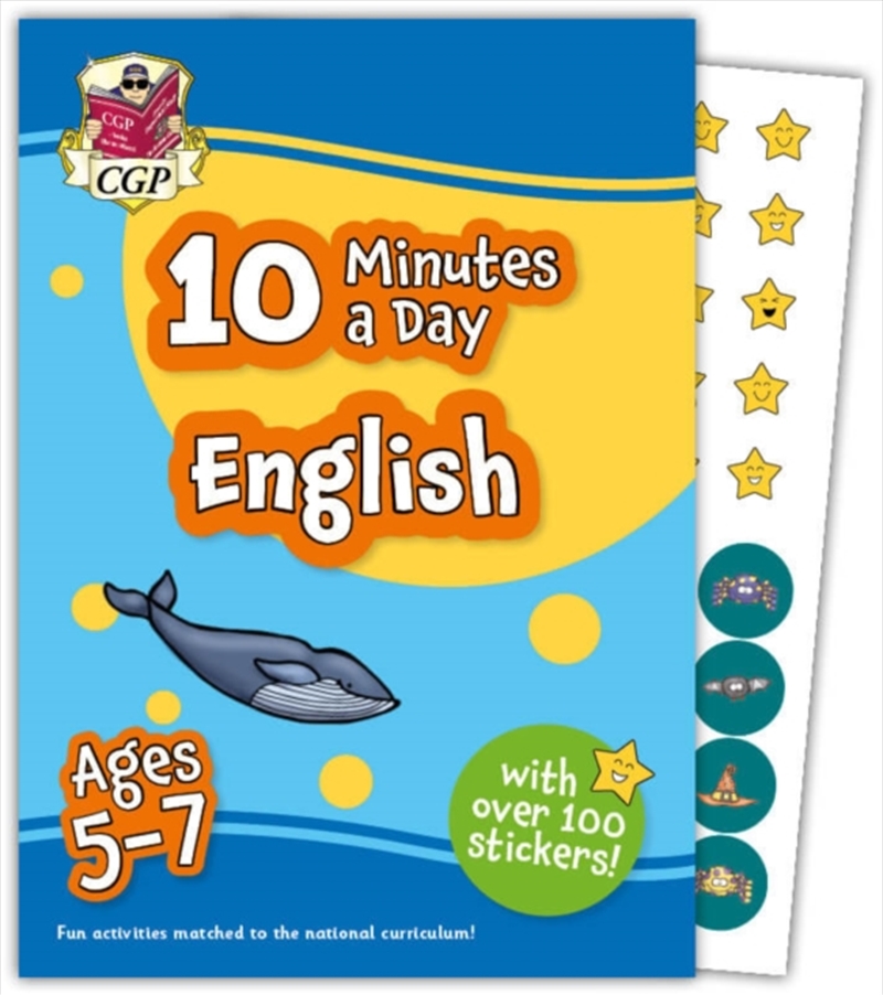 10 Minutes A Day English For Ages 5-7 (With Over 100 Stickers)/Product Detail/English