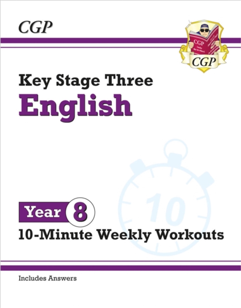 Ks3 Year 8 English 10-Minute Weekly Workouts/Product Detail/English