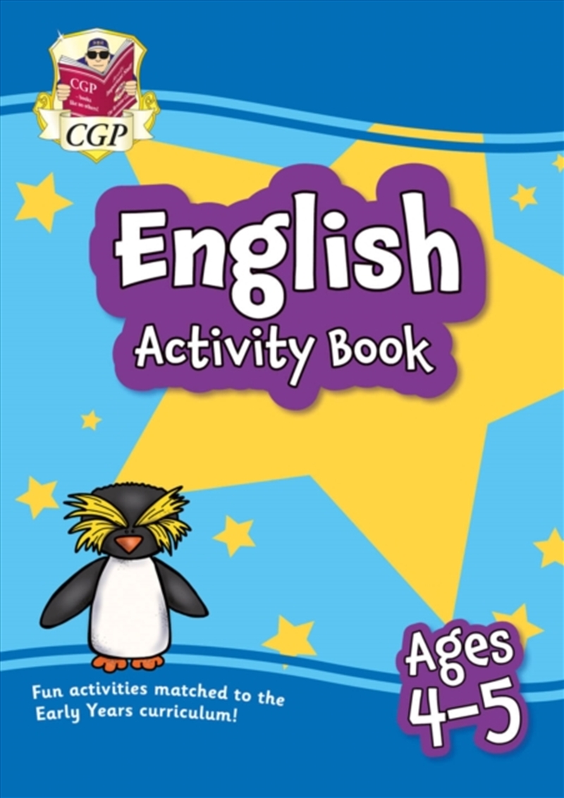 English Activity Book For Ages 4-5 (Reception)/Product Detail/English