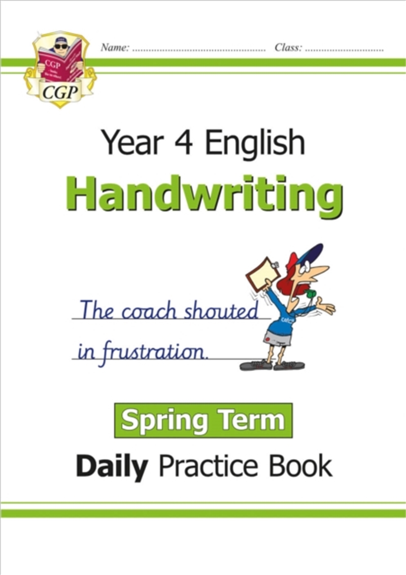 Ks2 Handwriting Year 4 Daily Practice Book: Spring Term/Product Detail/English
