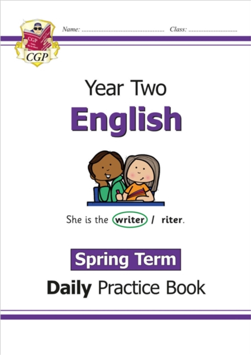 Ks1 English Year 2 Daily Practice Book: Spring Term/Product Detail/English