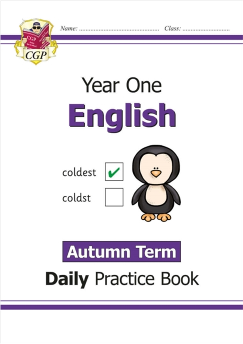 Ks1 English Year 1 Daily Practice Book: Autumn Term/Product Detail/English