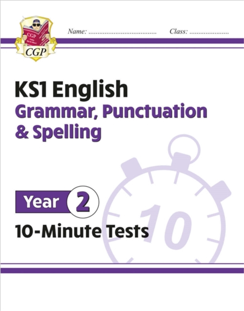 Ks1 Year 2 English 10-Minute Tests: Grammar, Punctuation & Spelling/Product Detail/English