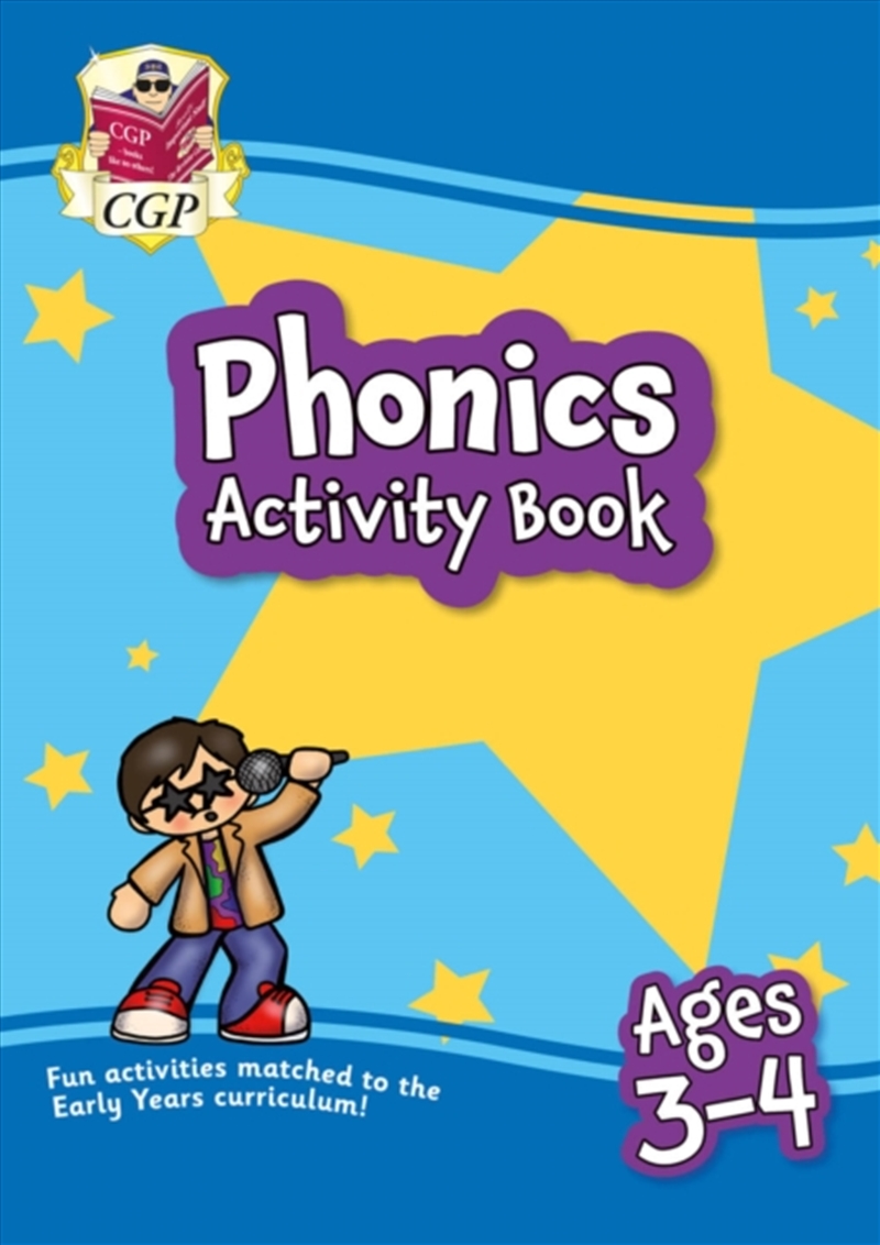 Phonics Activity Book For Ages 3-4 (Preschool)/Product Detail/English
