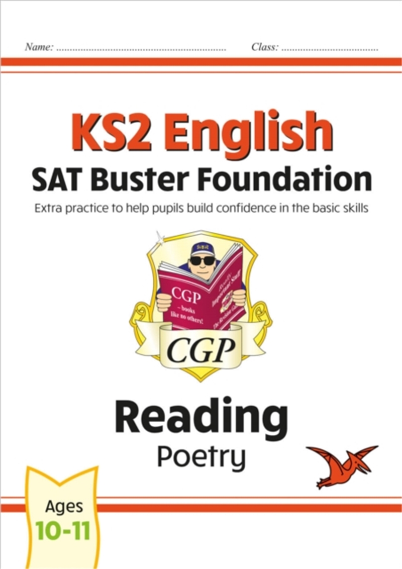 Ks2 English Reading Sat Buster Foundation: Poetry (For The 2026 Tests)/Product Detail/English