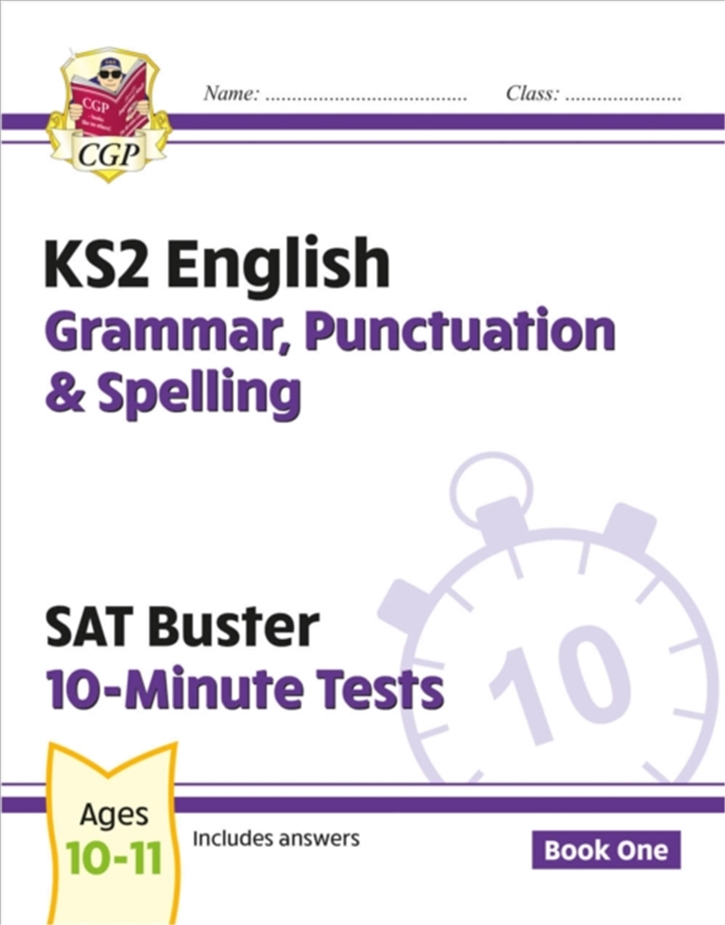 Ks2 English Sat Buster 10-Minute Tests: Grammar, Punctuation & Spelling - Book 1 (For 2026)/Product Detail/English