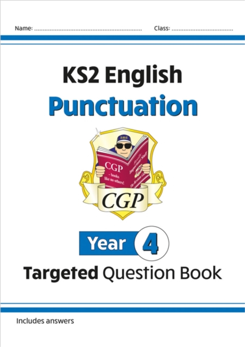 Ks2 English Year 4 Punctuation Targeted Question Book (With Answers)/Product Detail/English