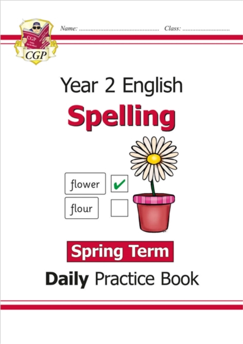 Ks1 Spelling Year 2 Daily Practice Book: Spring Term/Product Detail/English