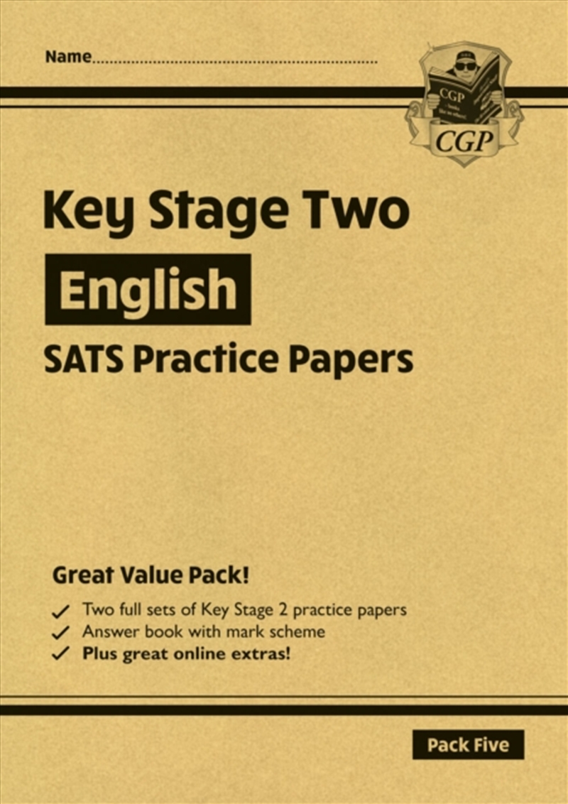 Ks2 English Year 6 Sats Practice Papers: Pack 5 - For The 2026 Tests (With Free Online Extras)/Product Detail/English