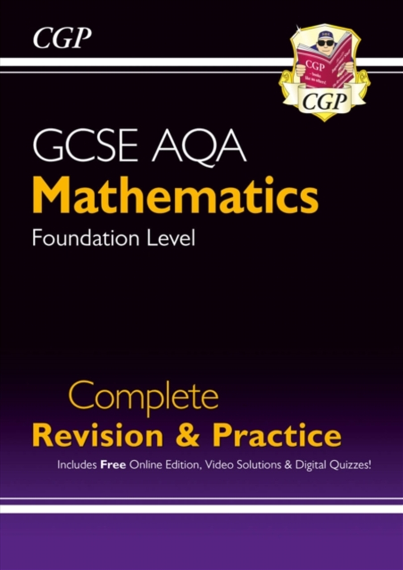 Gcse Maths Aqa Complete Revision & Practice: Foundation Inc Online Ed, Videos & Quizzes/Product Detail/Maths